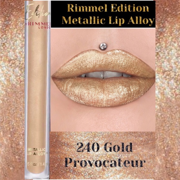 Rimmel Edition Metallic Lip Alloy Liquid Lipstick - Picture 4 of 4